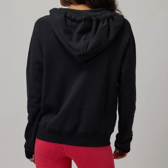 Spiritual Gangster SG Raglan Zip Hoodie Black S - Picture 9 of 10